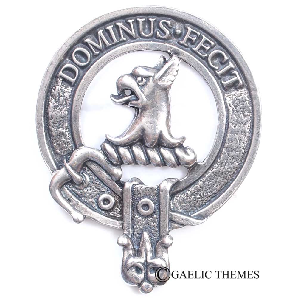 Celtic Knotwork Clan Crest Sgian Dubh - A-C Clans