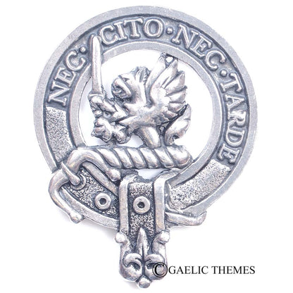 Celtic Knotwork Clan Crest Sgian Dubh - A-C Clans