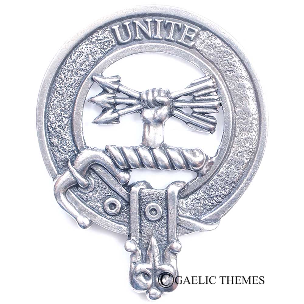 Celtic Knotwork Clan Crest Sgian Dubh - A-C Clans