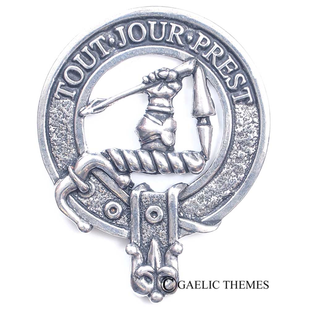 Celtic Knotwork Clan Crest Sgian Dubh - A-C Clans
