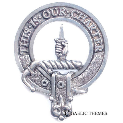 Celtic Knotwork Clan Crest Sgian Dubh - A-C Clans