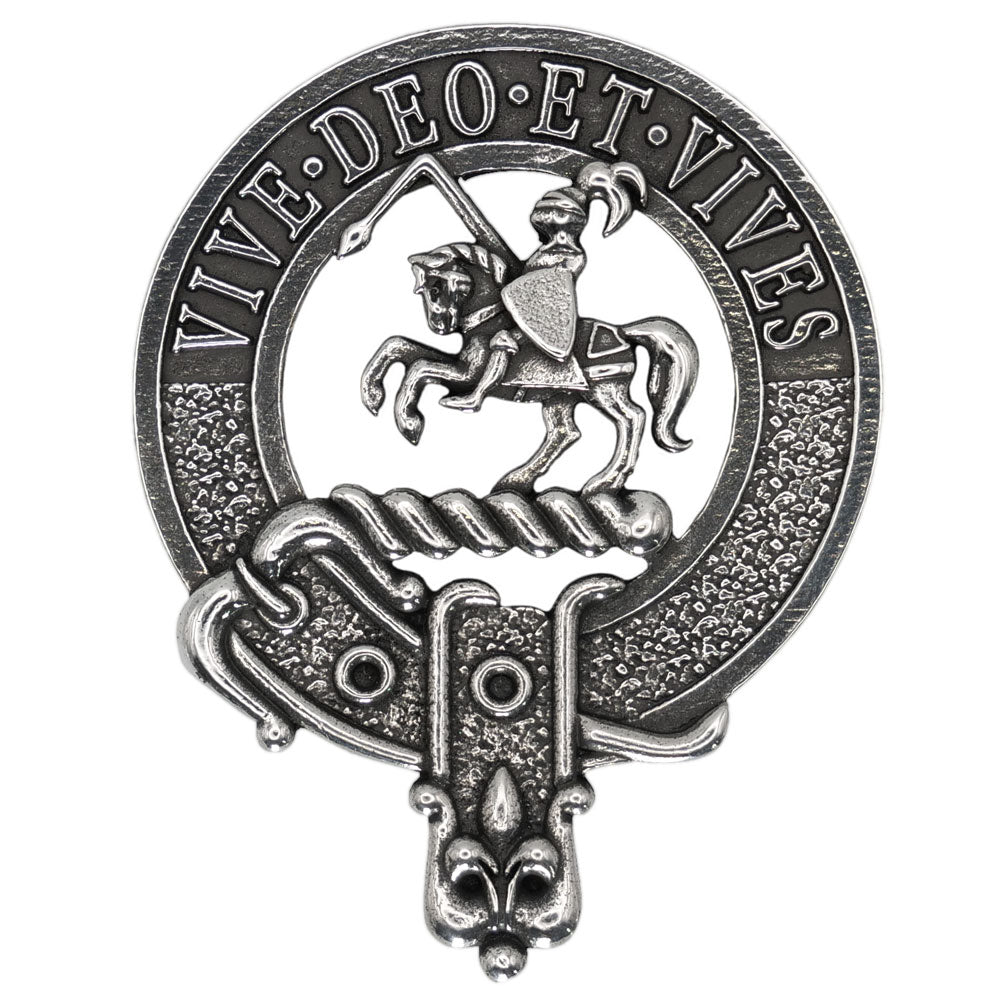 Celtic Knotwork Clan Crest Sgian Dubh - A-C Clans