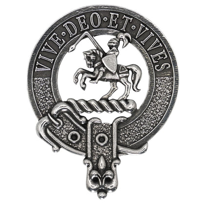 Celtic Knotwork Clan Crest Sgian Dubh - A-C Clans