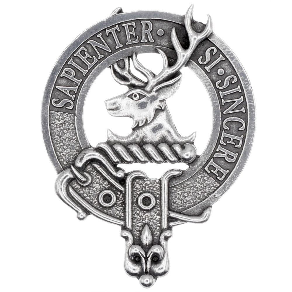 Celtic Knotwork Clan Crest Sgian Dubh - D-H Clans