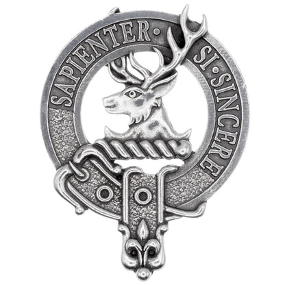 Celtic Knotwork Clan Crest Sgian Dubh - D-H Clans