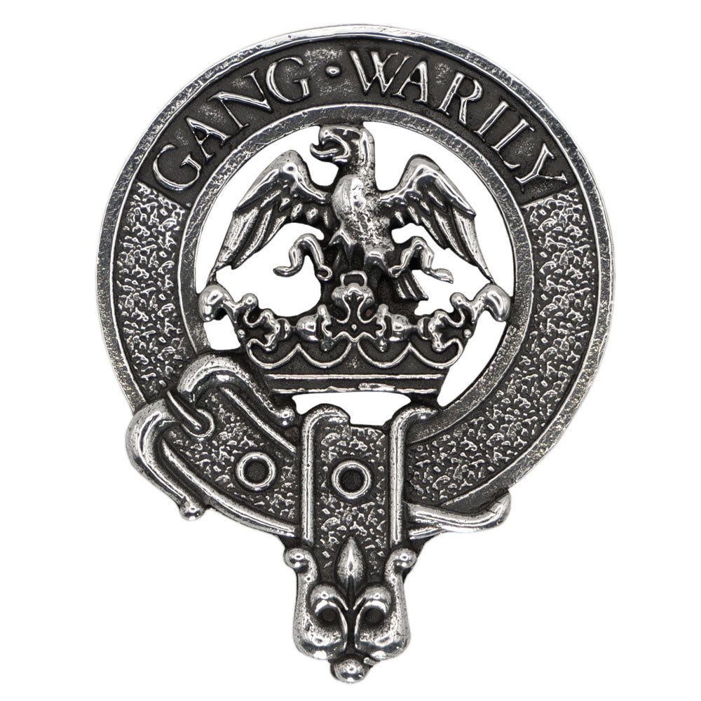 Celtic Knotwork Clan Crest Sgian Dubh - D-H Clans