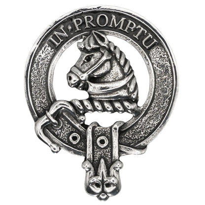 Celtic Knotwork Clan Crest Sgian Dubh - D-H Clans
