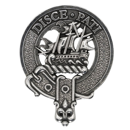 Celtic Knotwork Clan Crest Sgian Dubh - D-H Clans