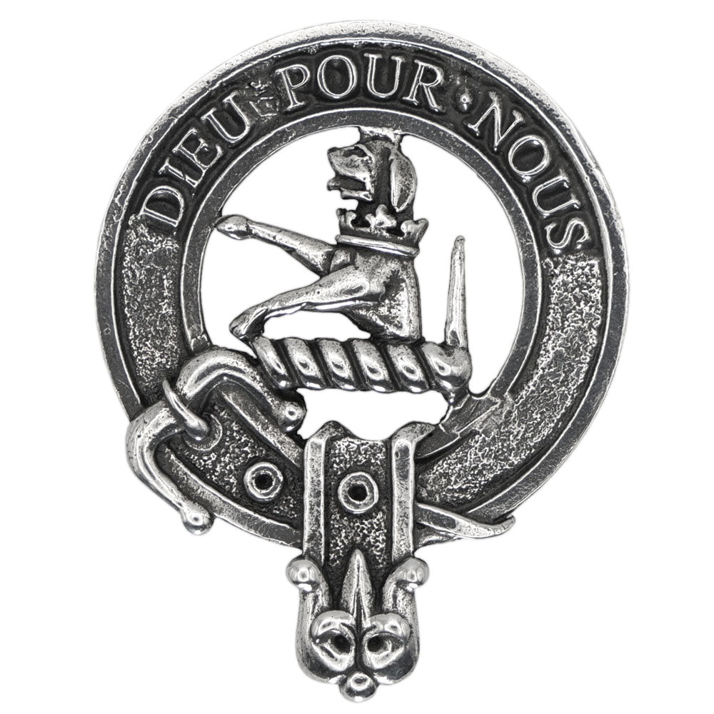 Celtic Knotwork Clan Crest Sgian Dubh - D-H Clans