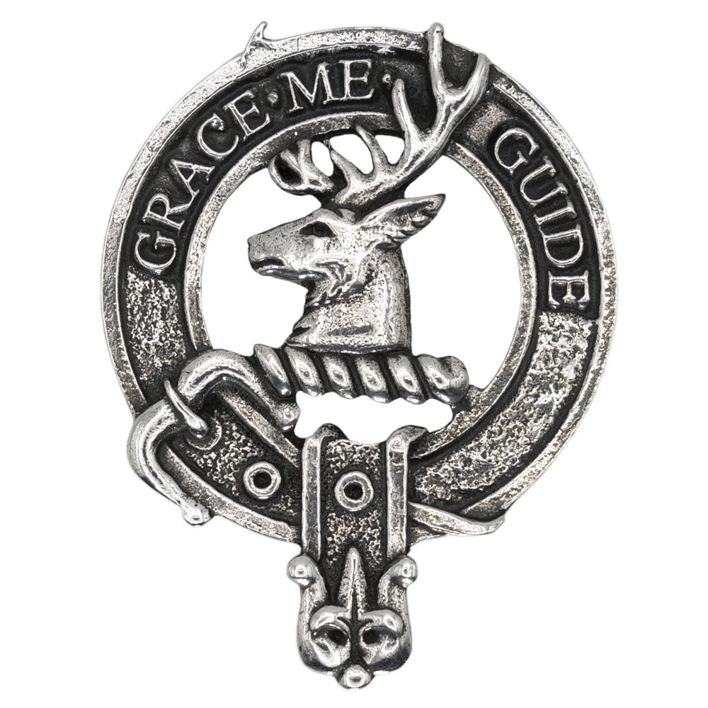 Celtic Knotwork Clan Crest Sgian Dubh - D-H Clans