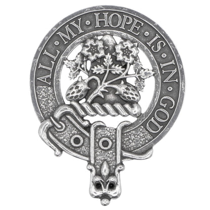 Celtic Knotwork Clan Crest Sgian Dubh - D-H Clans