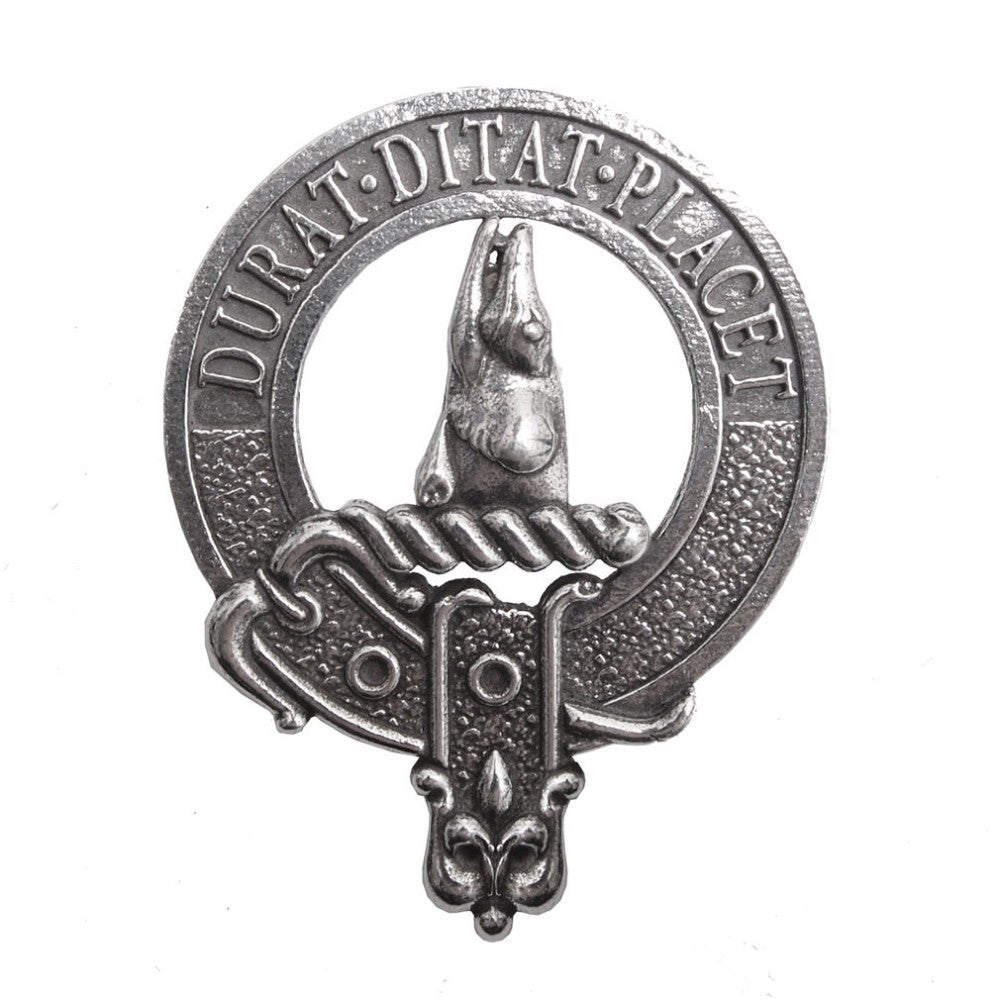 Celtic Knotwork Clan Crest Sgian Dubh - D-H Clans