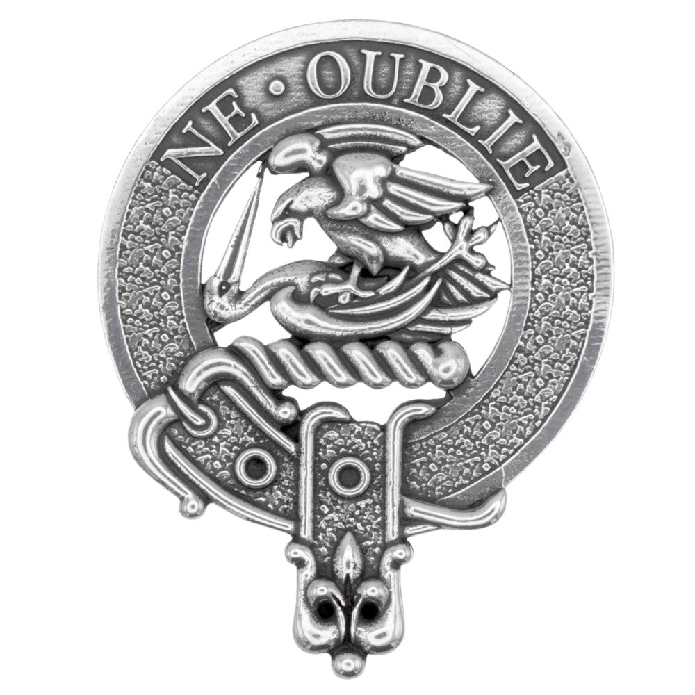 Celtic Knotwork Clan Crest Sgian Dubh - D-H Clans