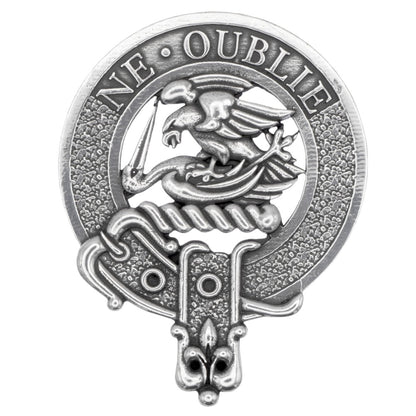 Celtic Knotwork Clan Crest Sgian Dubh - D-H Clans