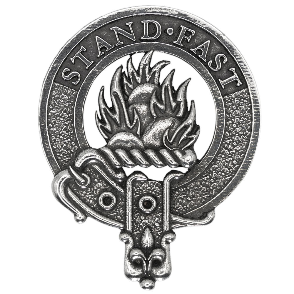 Celtic Knotwork Clan Crest Sgian Dubh - D-H Clans