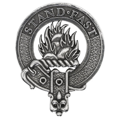Celtic Knotwork Clan Crest Sgian Dubh - D-H Clans