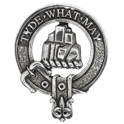 Celtic Knotwork Clan Crest Sgian Dubh - D-H Clans