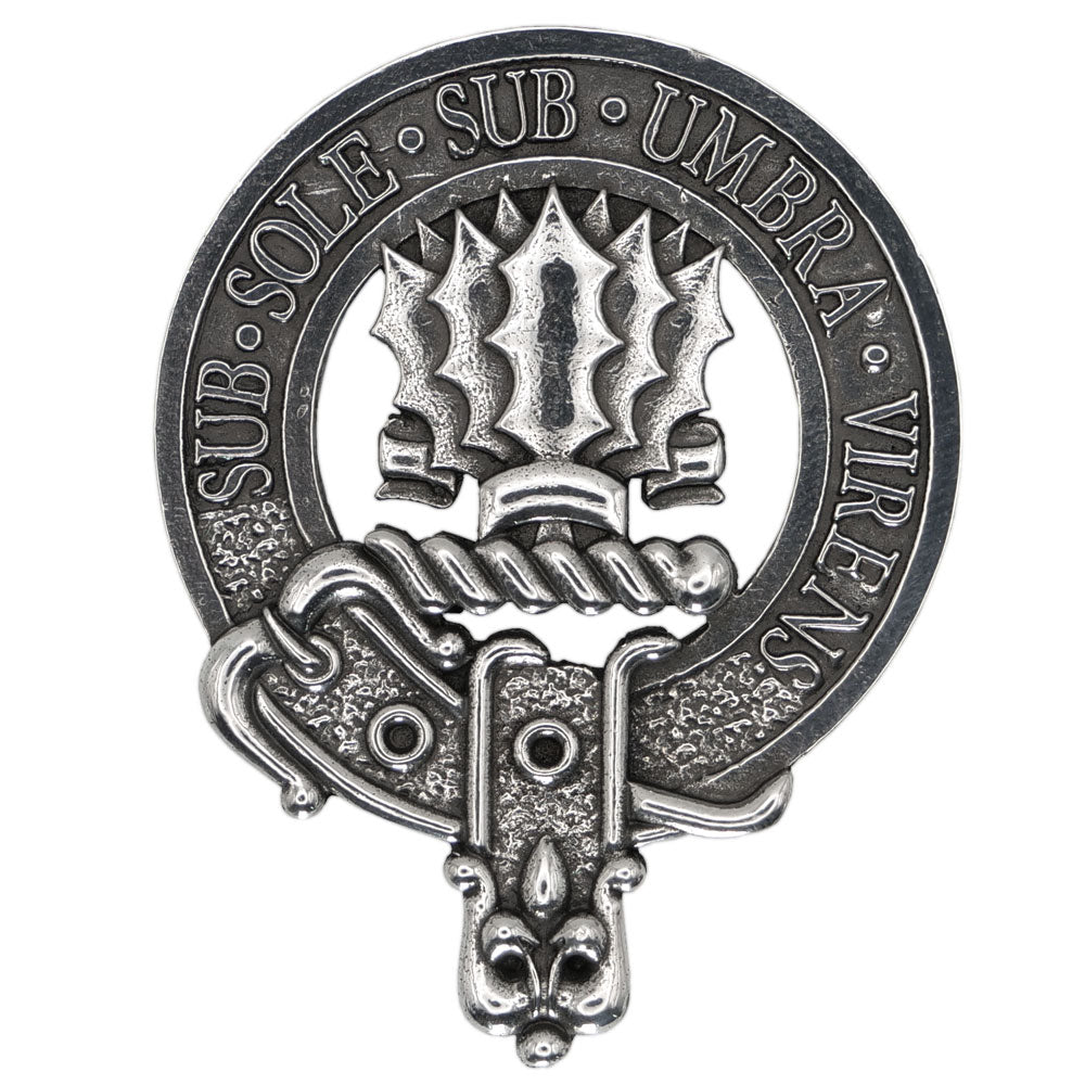 Celtic Knotwork Clan Crest Sgian Dubh - I-L Clans