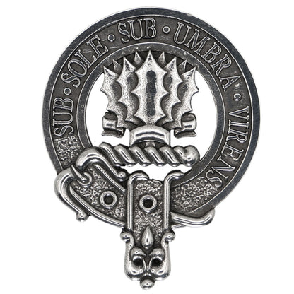 Celtic Knotwork Clan Crest Sgian Dubh - I-L Clans
