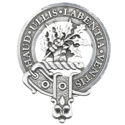 Celtic Knotwork Clan Crest Sgian Dubh - I-L Clans