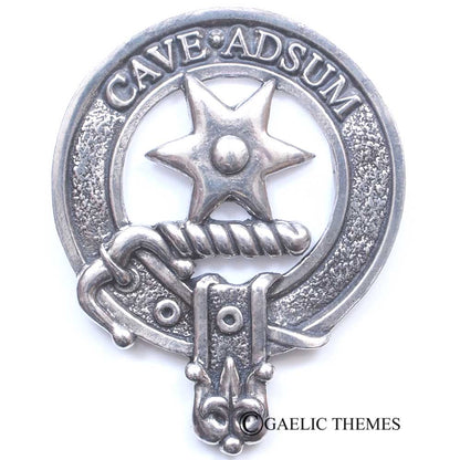Celtic Knotwork Clan Crest Sgian Dubh - I-L Clans