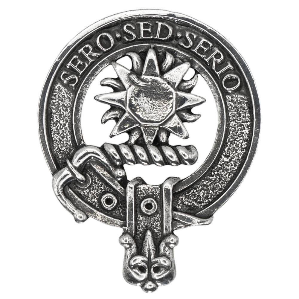 Celtic Knotwork Clan Crest Sgian Dubh - I-L Clans