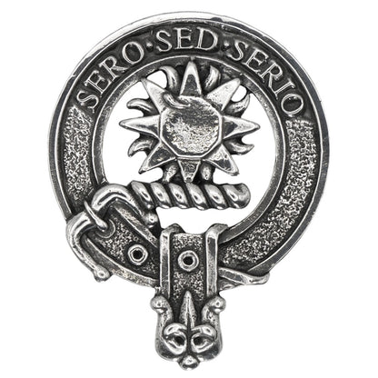 Celtic Knotwork Clan Crest Sgian Dubh - I-L Clans