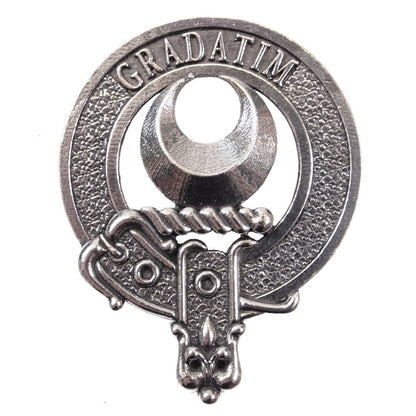 Celtic Knotwork Clan Crest Sgian Dubh - I-L Clans