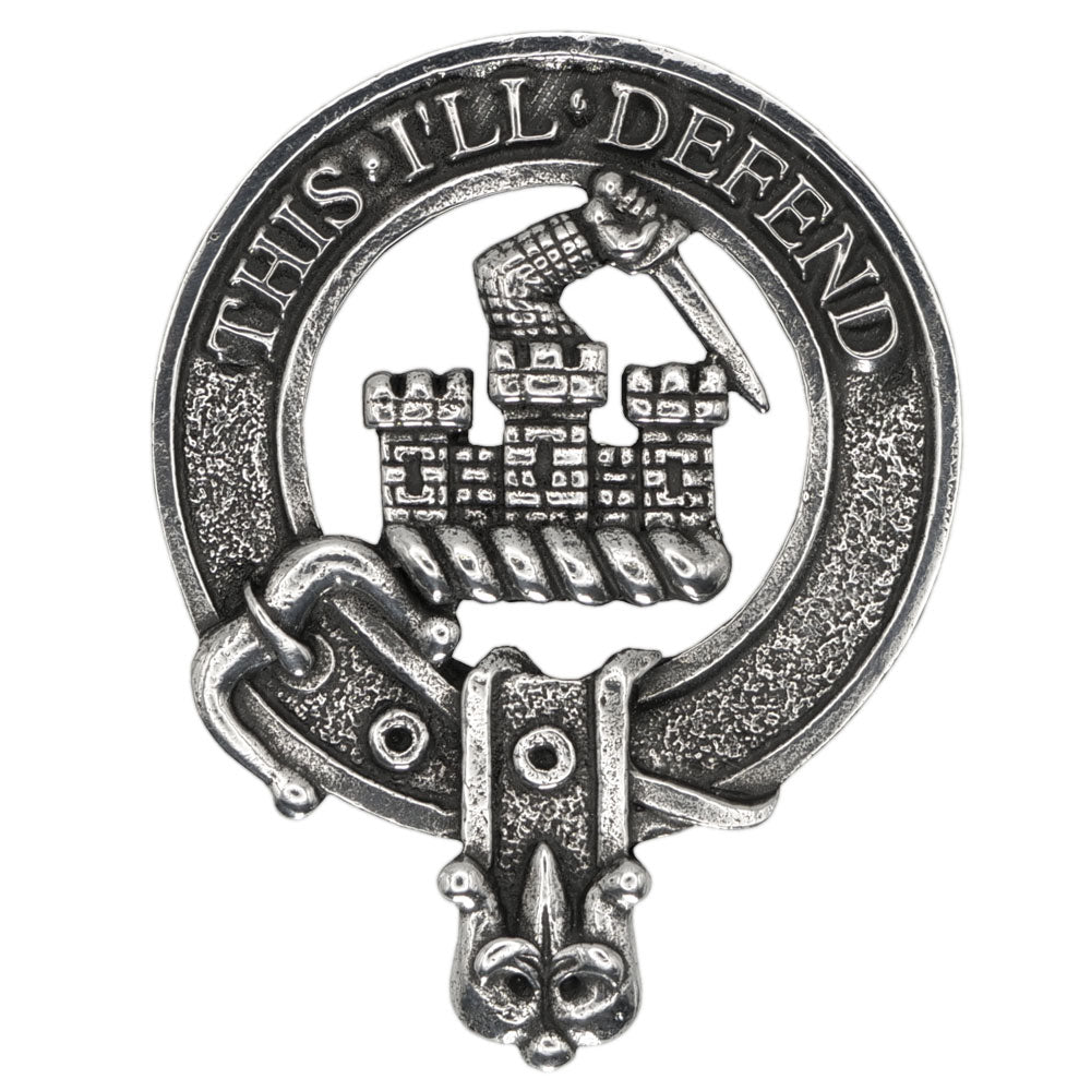 Celtic Knotwork Clan Crest Sgian Dubh - I-L Clans