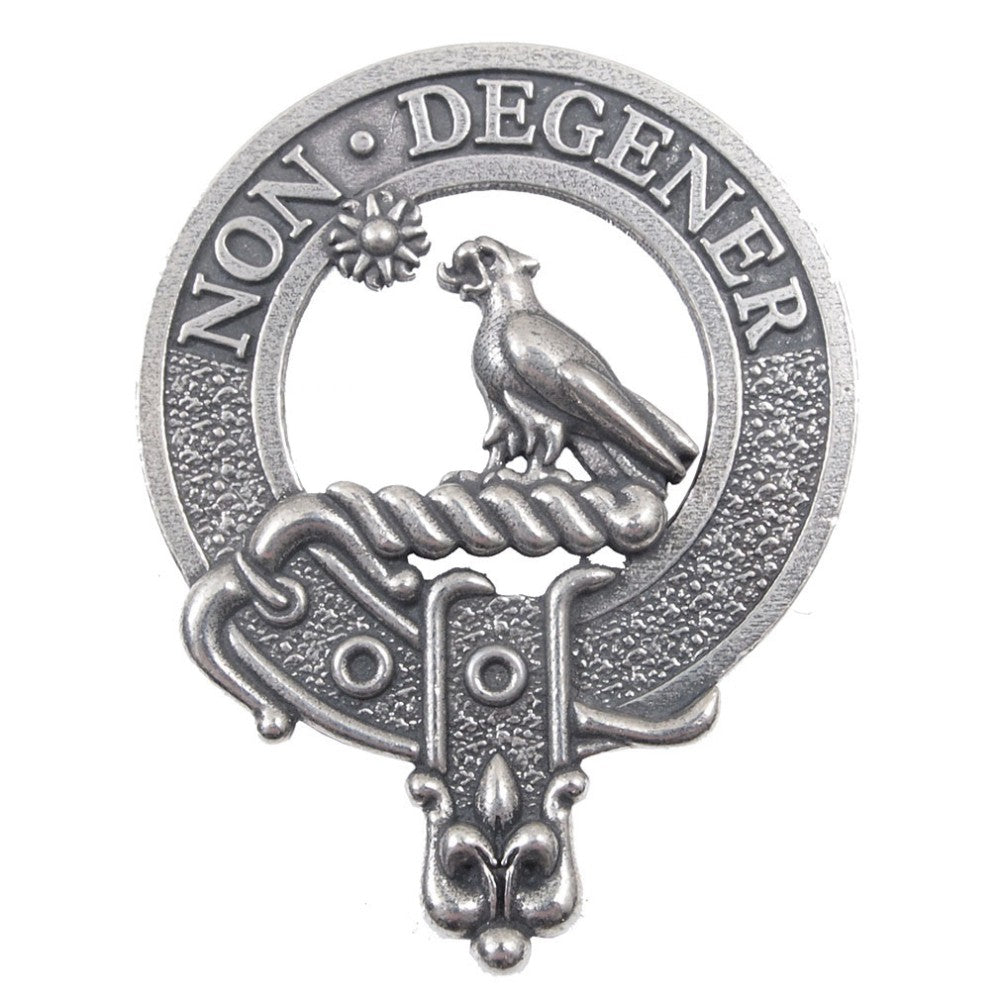 Celtic Knotwork Clan Crest Sgian Dubh - I-L Clans
