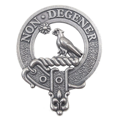 Celtic Knotwork Clan Crest Sgian Dubh - I-L Clans