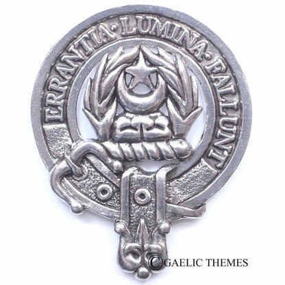 Celtic Knotwork Clan Crest Sgian Dubh - I-L Clans