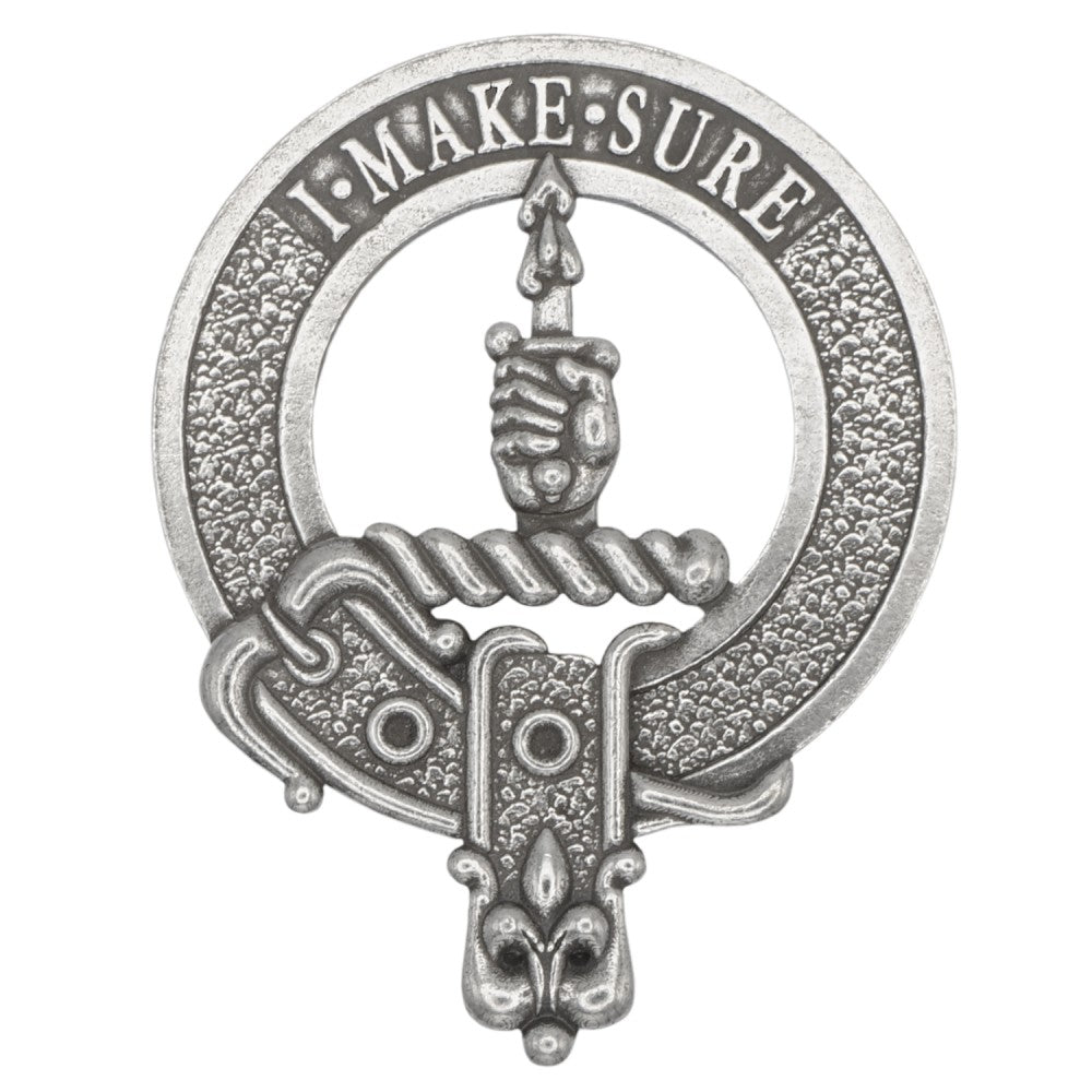 Celtic Knotwork Clan Crest Sgian Dubh - I-L Clans