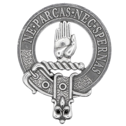 Celtic Knotwork Clan Crest Sgian Dubh - I-L Clans