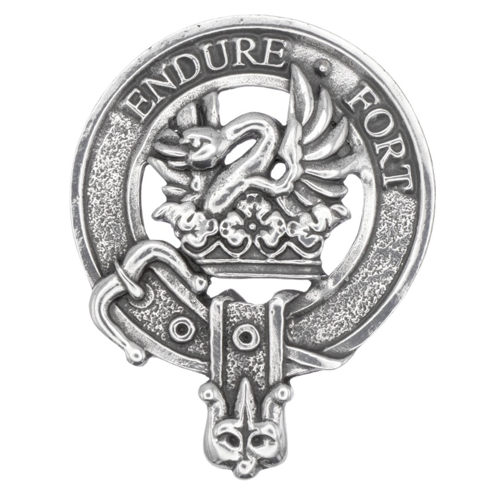 Celtic Knotwork Clan Crest Sgian Dubh - I-L Clans
