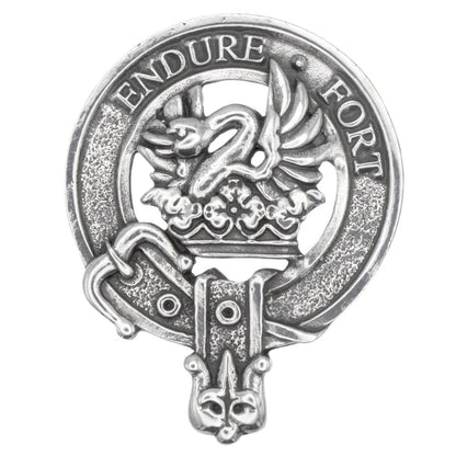 Celtic Knotwork Clan Crest Sgian Dubh - I-L Clans
