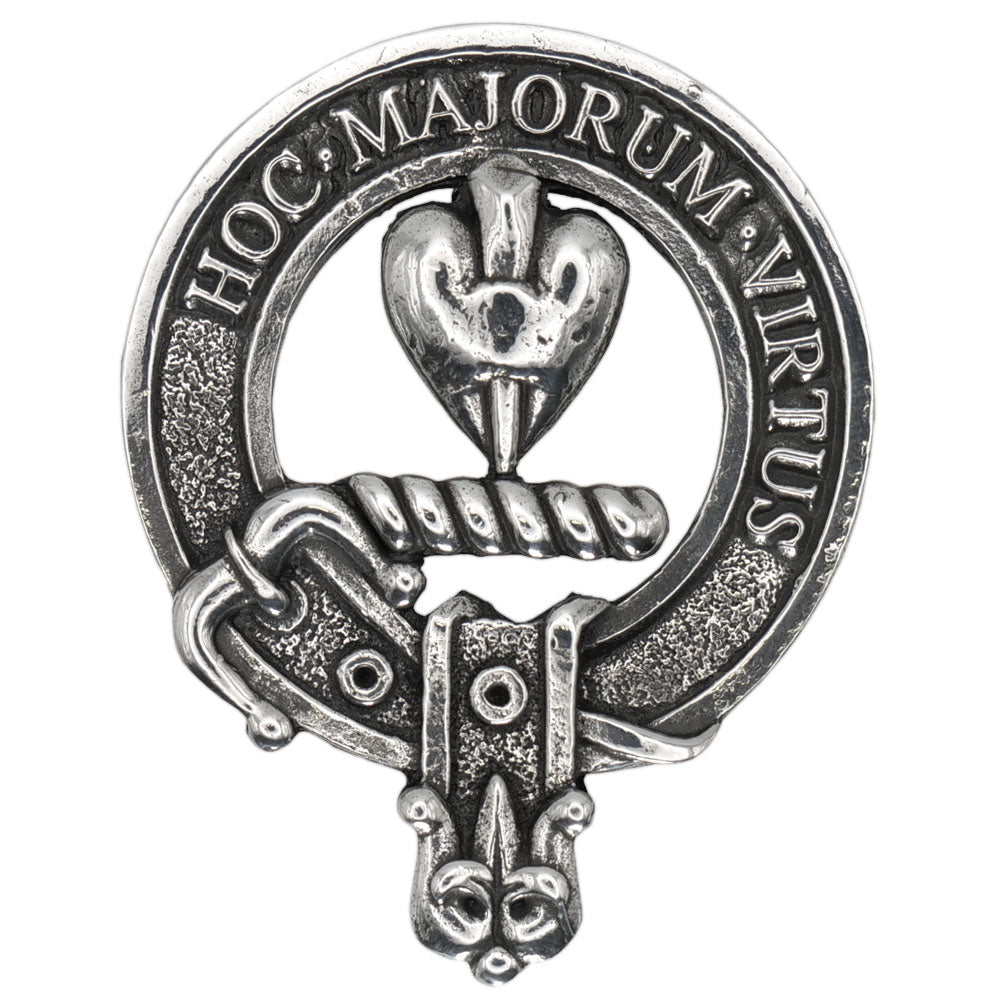 Celtic Knotwork Clan Crest Sgian Dubh - I-L Clans