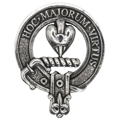 Celtic Knotwork Clan Crest Sgian Dubh - I-L Clans