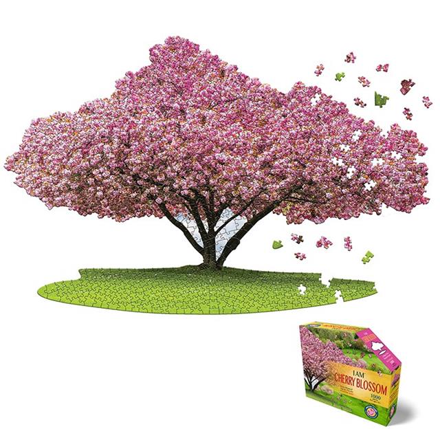 Cherry Blossom Shaped Jigsaw