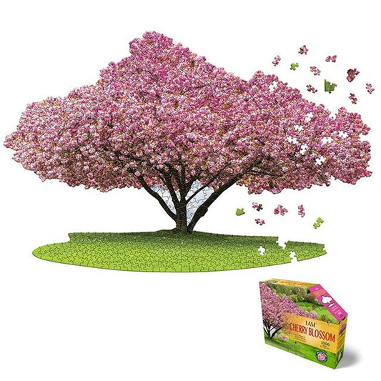 Cherry Blossom Shaped Jigsaw