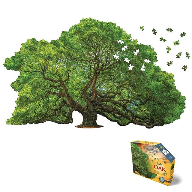 Oak Tree Shaped Jigsaw