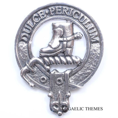 Thistle Clan Crest Sgian Dubh - Mac Clans