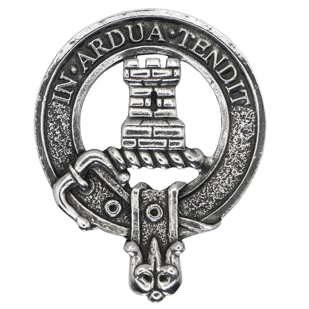 Thistle Clan Crest Sgian Dubh - Mac Clans