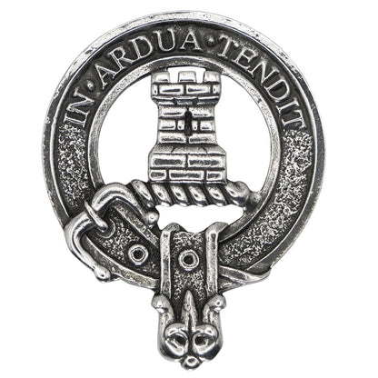 Thistle Clan Crest Sgian Dubh - Mac Clans