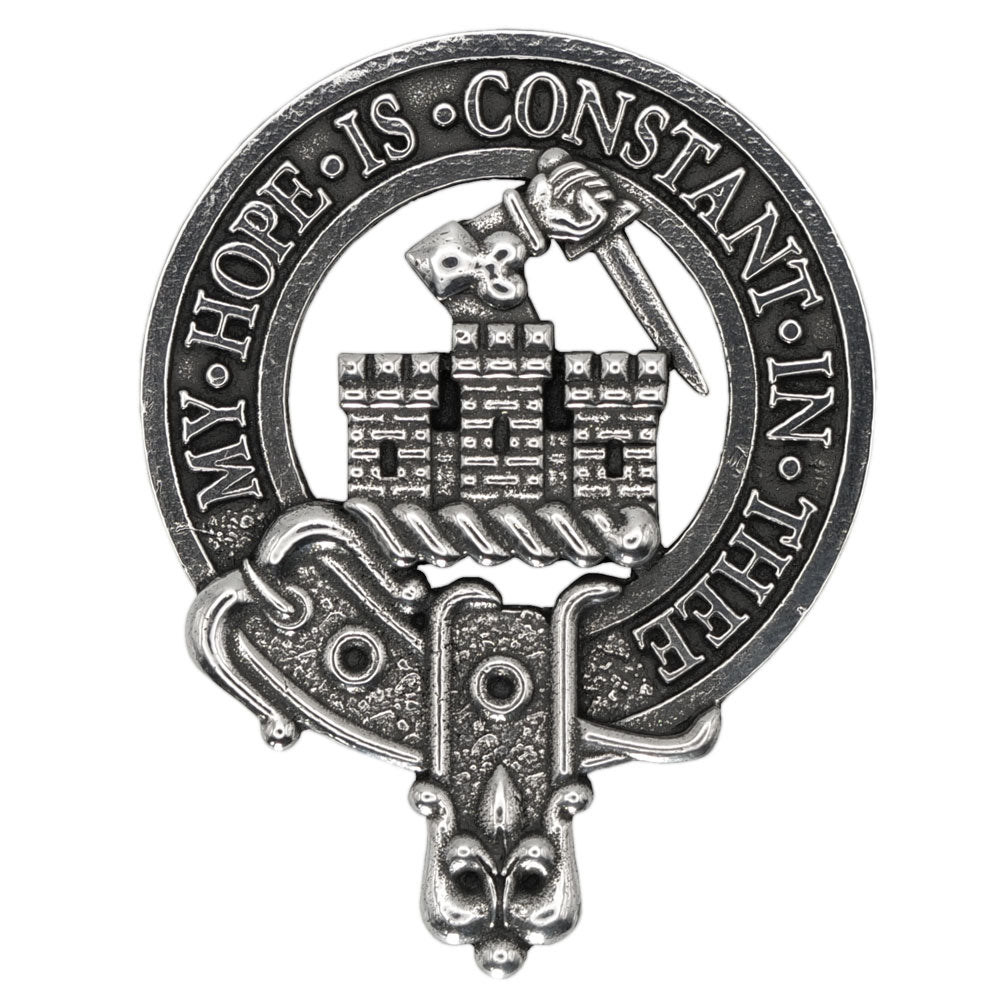 Thistle Clan Crest Sgian Dubh - Mac Clans