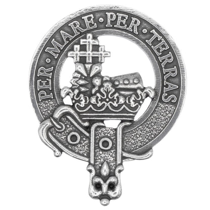 Thistle Clan Crest Sgian Dubh - Mac Clans