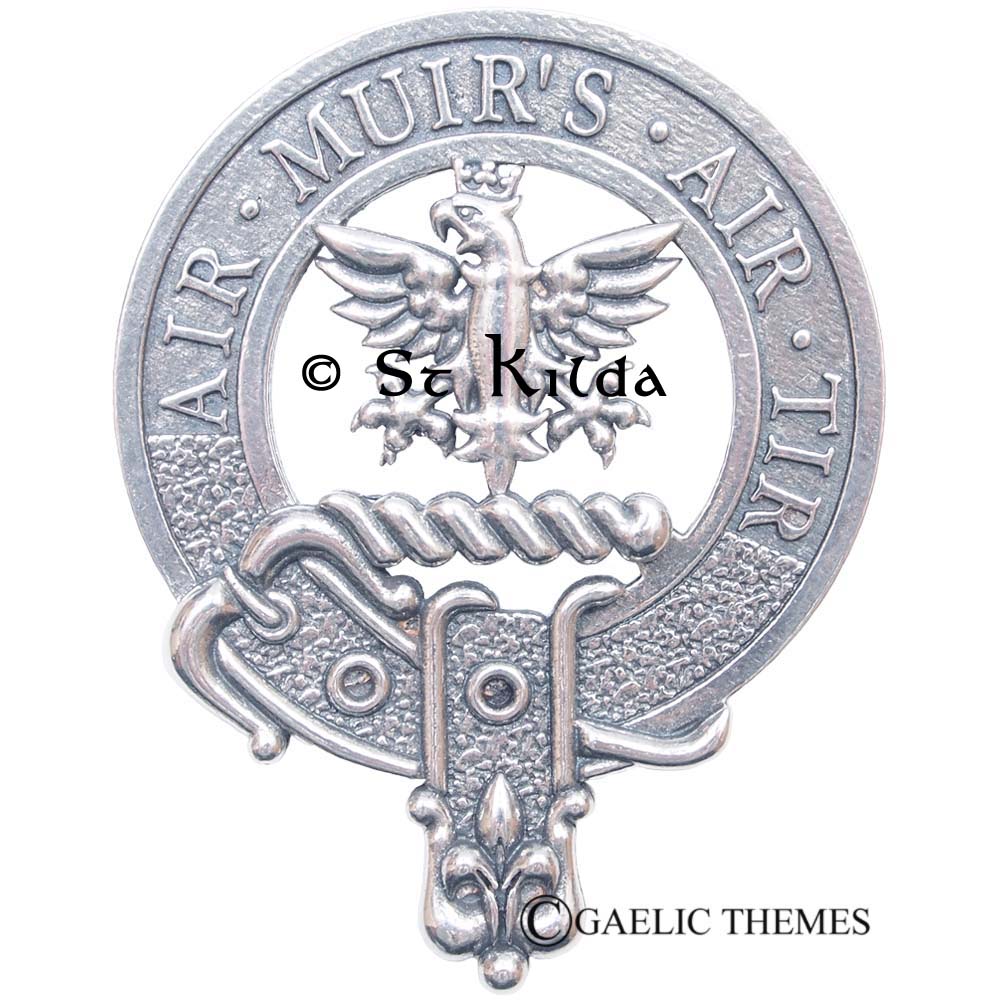 Thistle Clan Crest Sgian Dubh - Mac Clans
