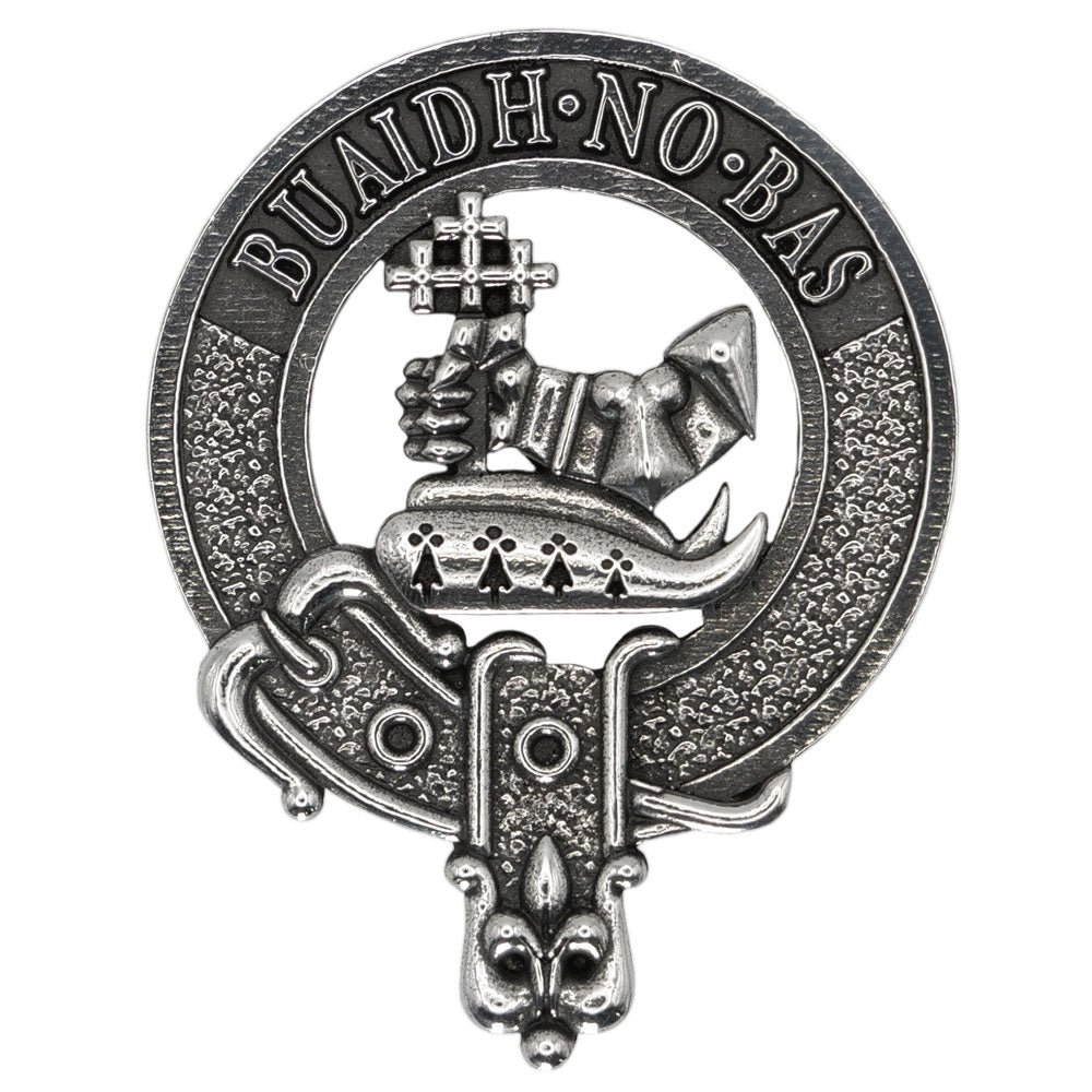 Thistle Clan Crest Sgian Dubh - Mac Clans