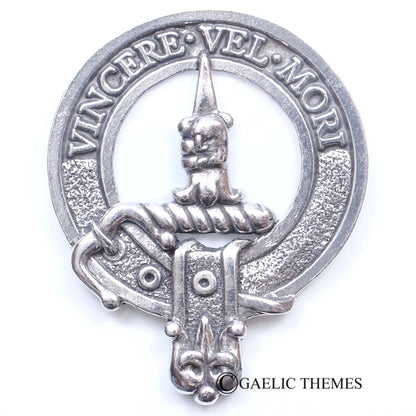 Thistle Clan Crest Sgian Dubh - Mac Clans