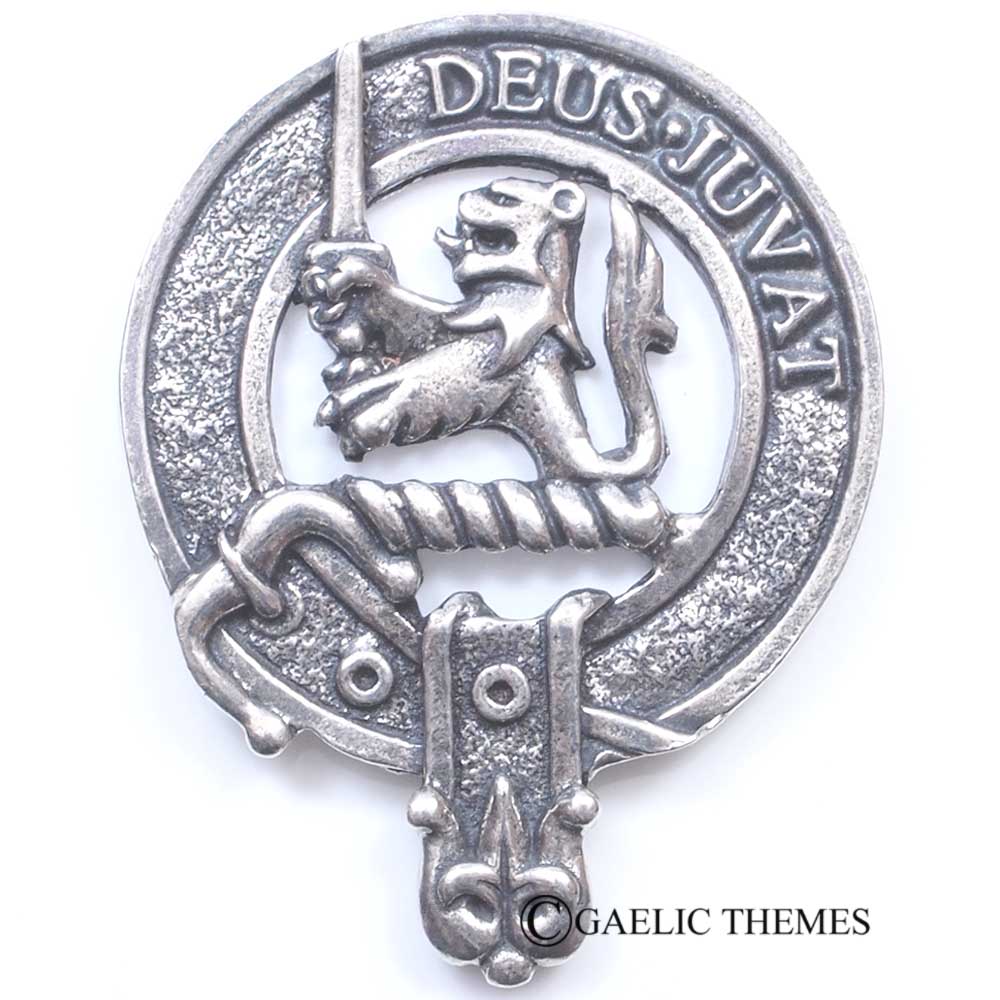 Thistle Clan Crest Sgian Dubh - Mac Clans